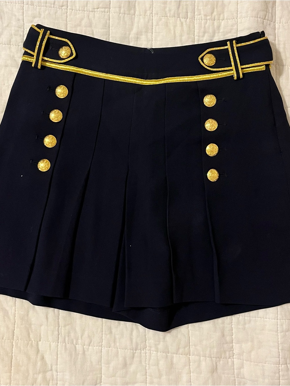 Derek Lam 10 Crosby Robertson Sailor Shorts-size 6 - Picture 2 of 4